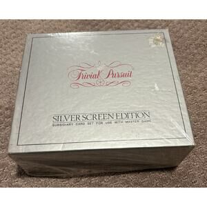 Vintage Trivial Pursuit Silver Screen Edition Subsidiary Card Set